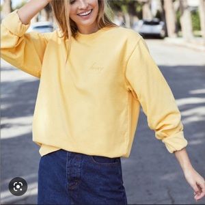 Brandy Melville Honey Sweatshirt